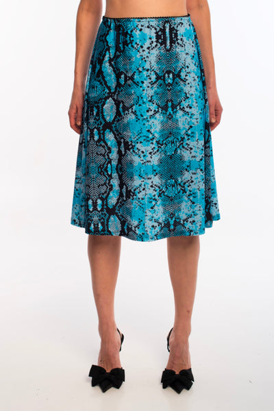 Snake circle skirt