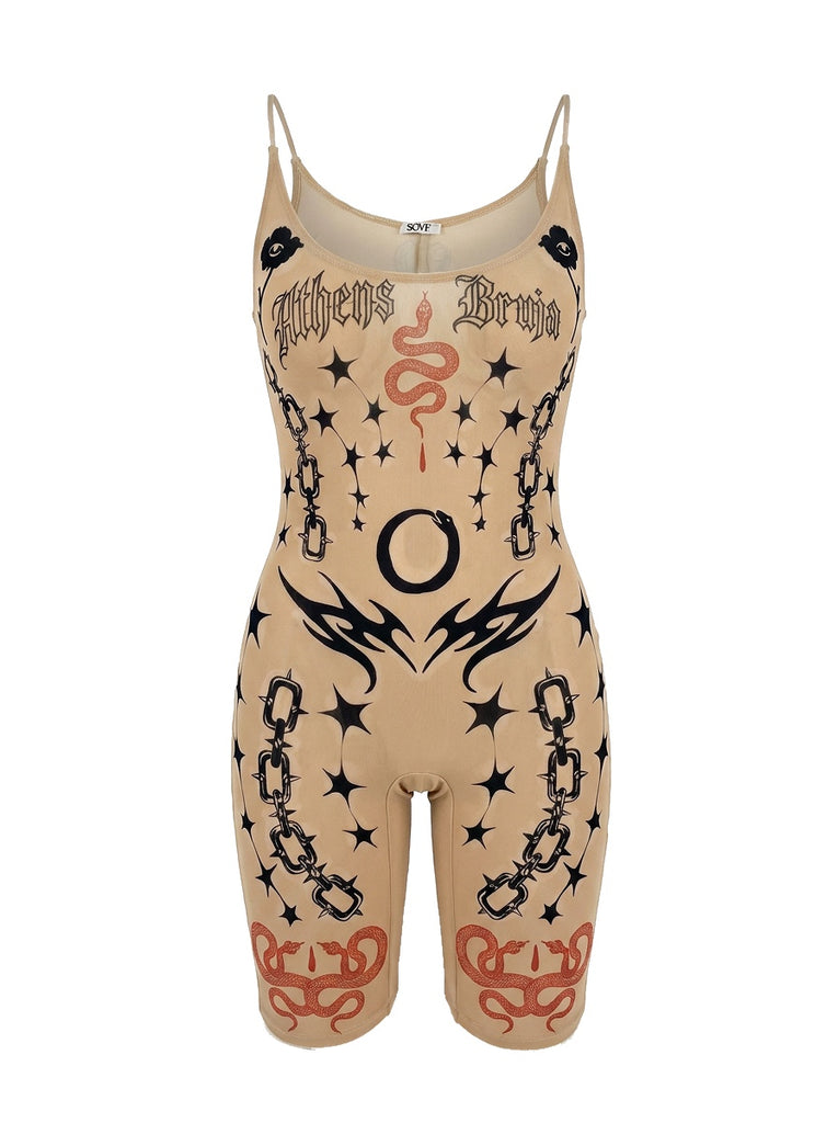 Athens Bruja catsuit