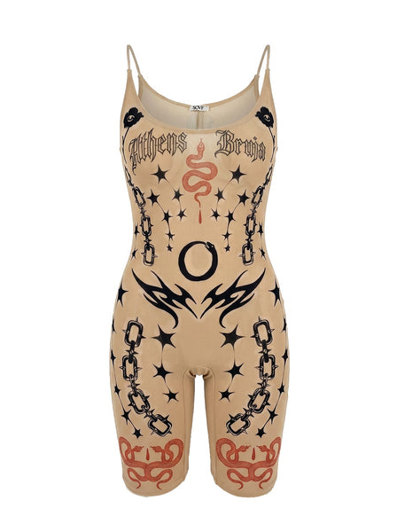 Athens Bruja catsuit