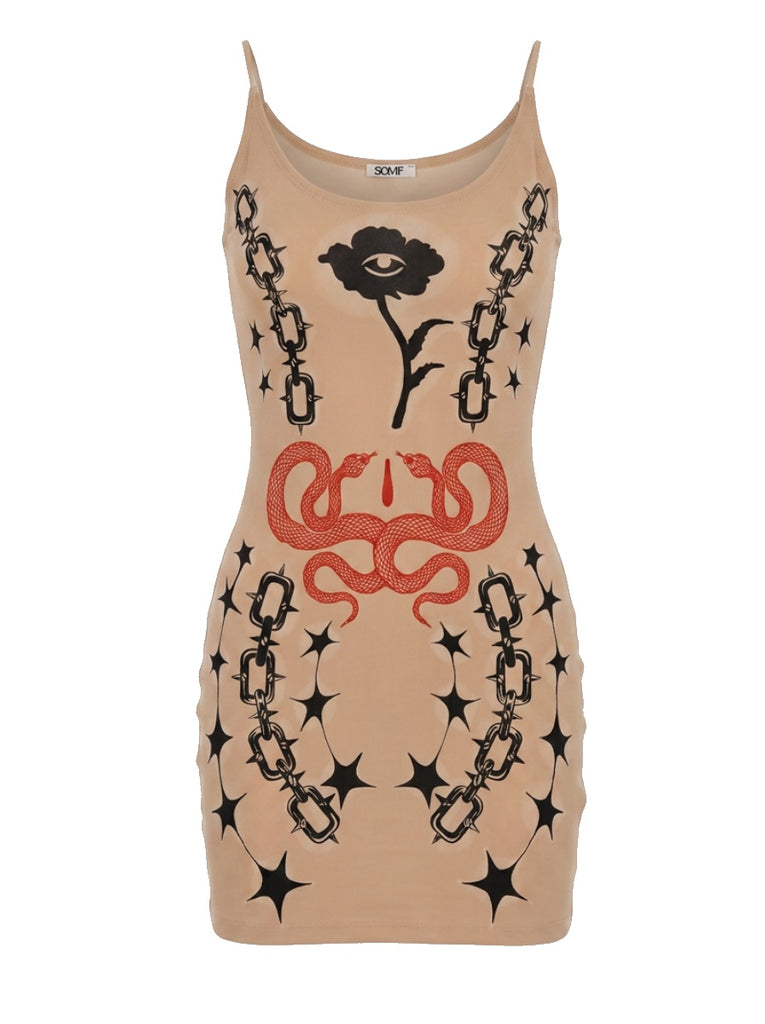 Athens Bruja Mini Dress