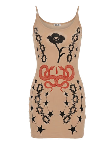 Athens Bruja Mini Dress