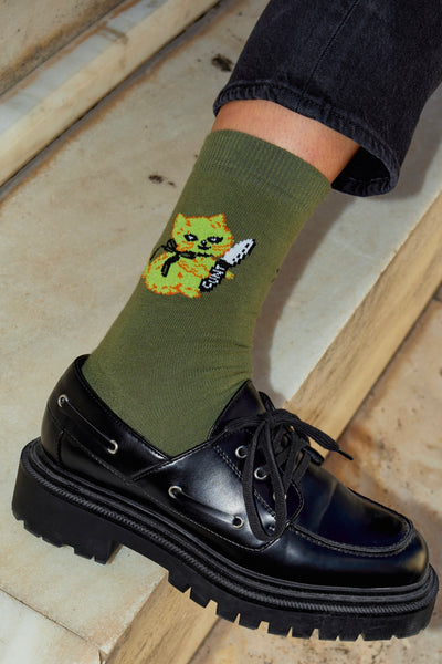 C*nt cat socks
