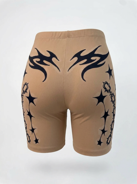 Athens Bruja biker shorts