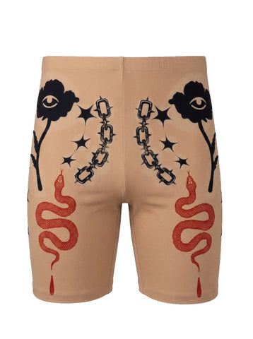 Athens Bruja biker shorts