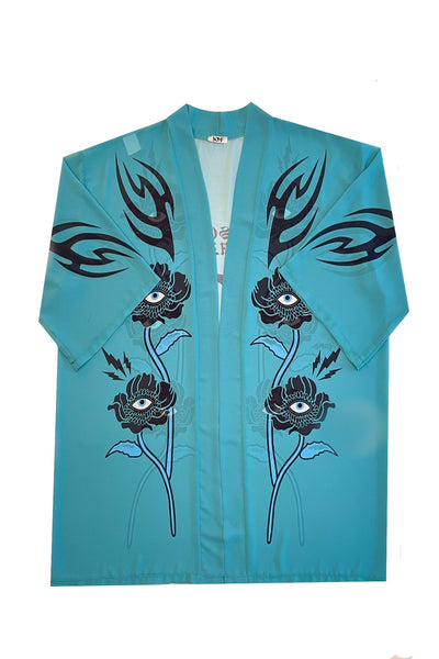 Night flowers Kimono