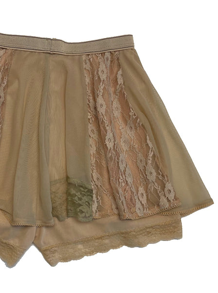 Dream Lace Skort Beige