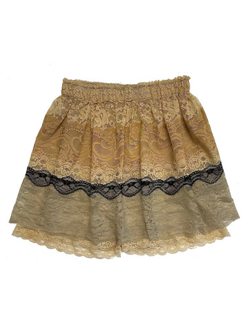 Lace whimsy skort