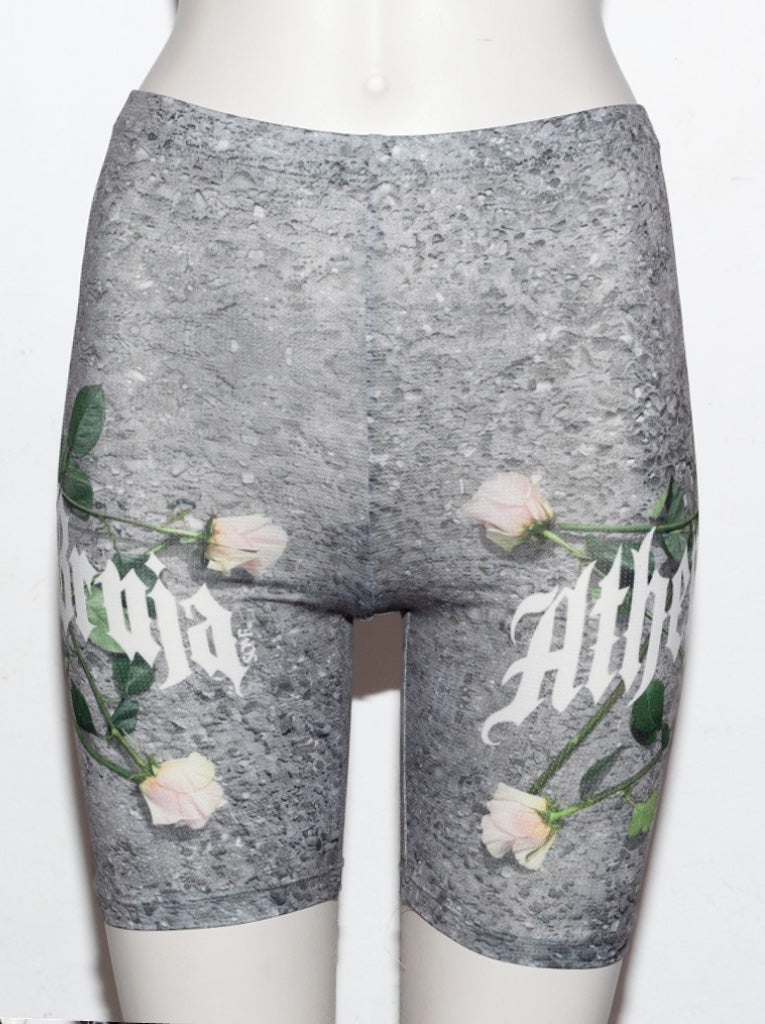 Athens Bruja pentagram biker shorts