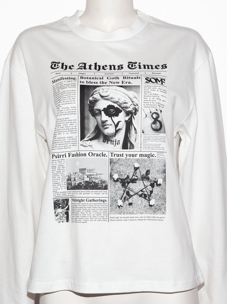 The Athens Times longsleeve top