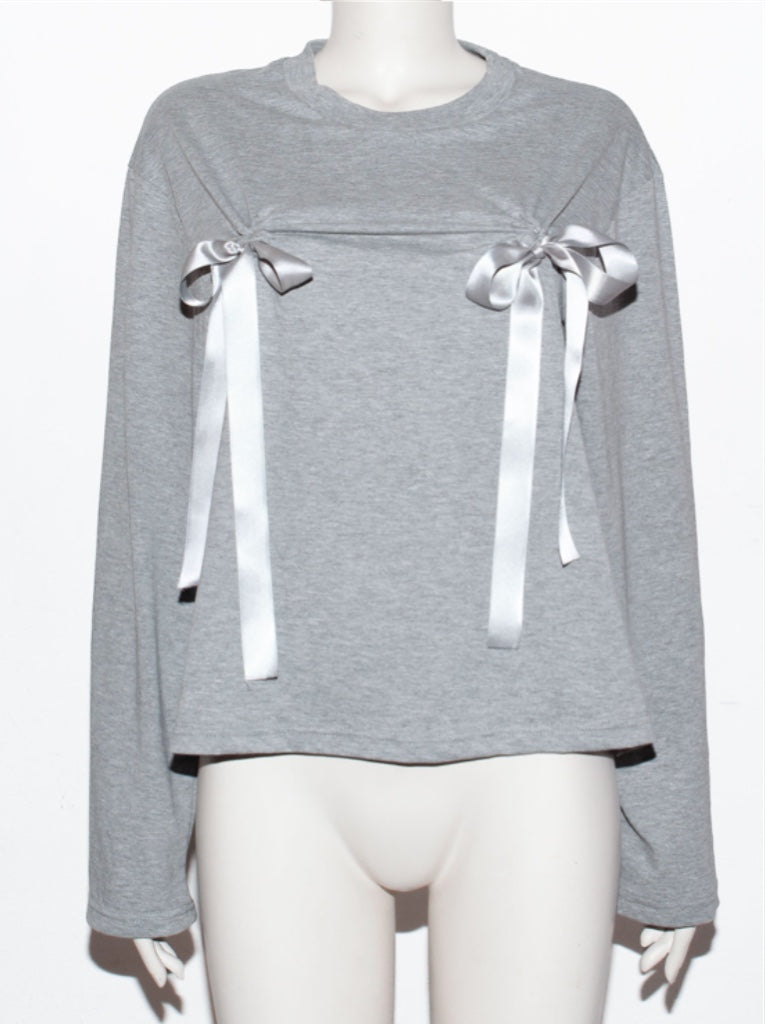 Iris Bow longsleeve top