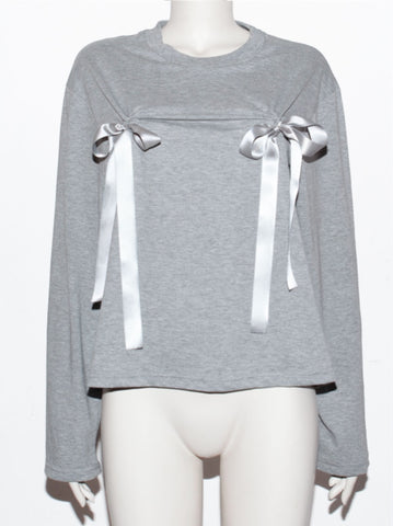 Iris Bow longsleeve top