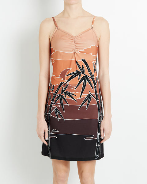 Bamboo mini dress
