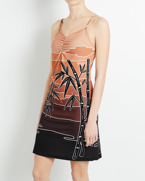 Bamboo mini dress