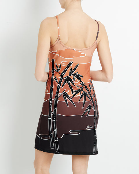 Bamboo mini dress